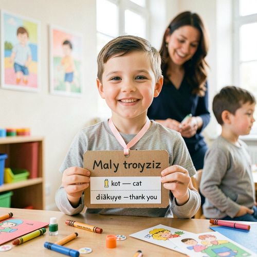 Międzynarodowy Dzień Tłumacza — Mały tłumacz - Scenariusz Zajęć