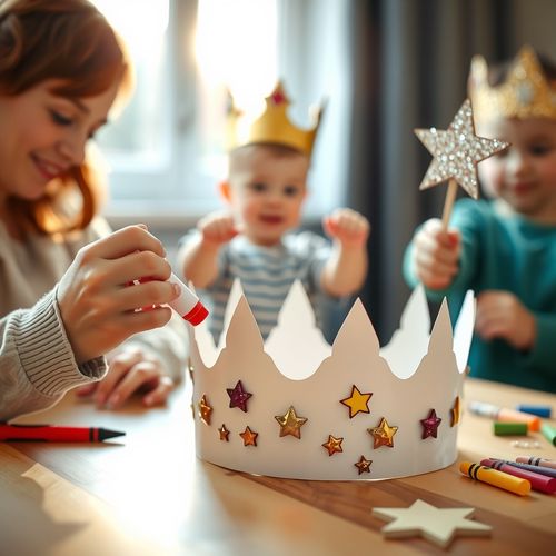 Trzech Króli — korony i gwiazdy - Scenariusz Zajęć