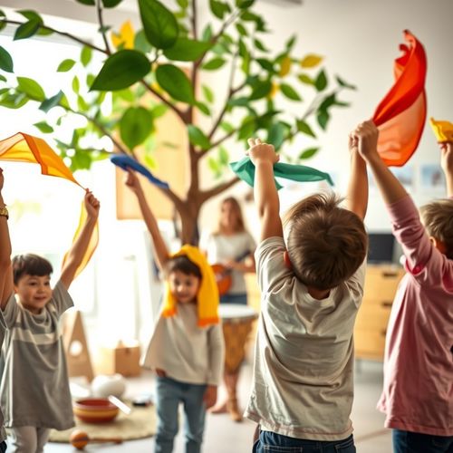 Dzień Drzewa — rytmiczna podróż po lesie - Scenariusz Zajęć