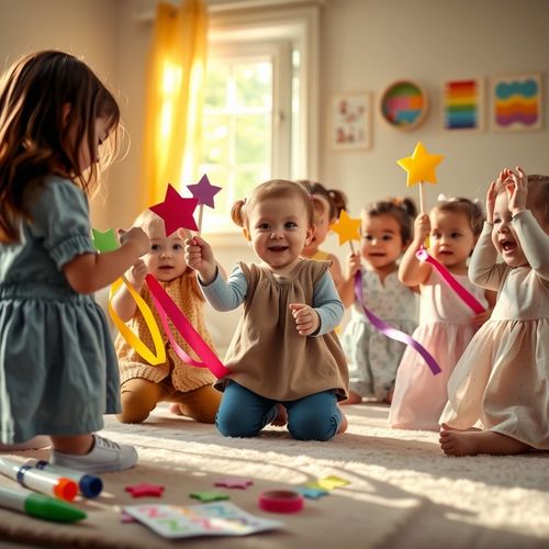 Dzień Tańca — kolorowe wstążki taneczne - Scenariusz Zajęć