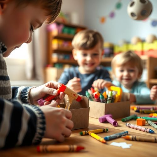 Dzień Majsterkowicza — moja mała skrzynka z narzędziami - Scenariusz Zajęć