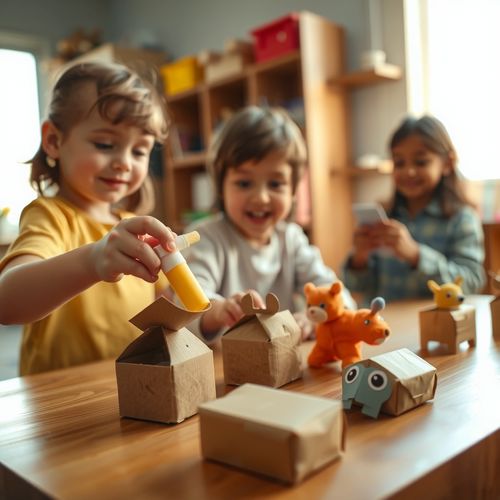 Dzień Zwierząt — Budujemy zwierzątka - Scenariusz Zajęć