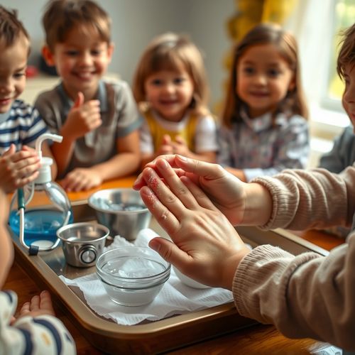 Dzień Służby Zdrowia — Jak myjemy ręce razem z lekarzem - Scenariusz Zajęć