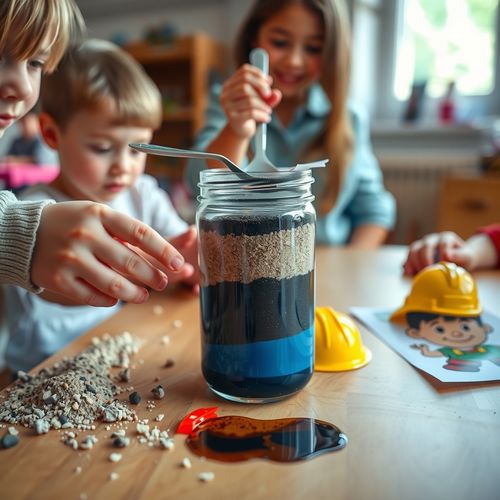 Dzień Górnika — Mała kopalnia i poszukiwania rudy - Scenariusz Zajęć