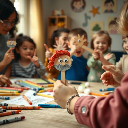 Pacynki z Bajek – Dzień Postaci z Bajek - Scenariusz Zajęć