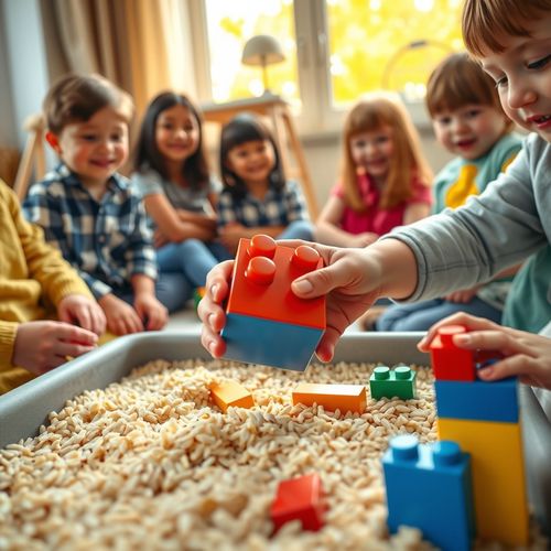 Międzynarodowy Dzień LEGO — Sensoryczne Poszukiwania - Scenariusz Zajęć