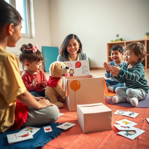 Językowy Dzień Dziecka — opowieści, rymy i zabawa w słowa - Scenariusz Zajęć