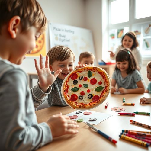 Dzień Pizzy (luty) — zajęcia językowe dla 4–5 latków - Scenariusz Zajęć