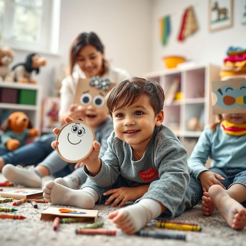 Prima Aprilis — Wesołe słowa i śmieszne buzie - Scenariusz Zajęć