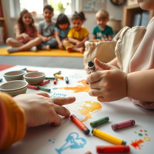 Dzień Kredki — kolory i recykling - Scenariusz Zajęć