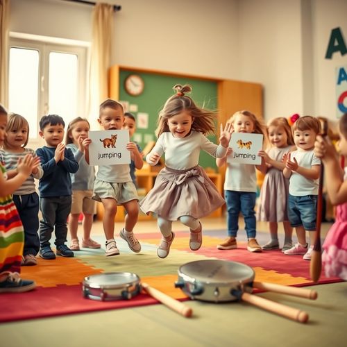 Dzień Gramatyki — rytmiczne odkrywanie słów - Scenariusz Zajęć