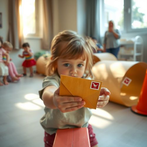 Dzień Znaczka Pocztowego — zabawy koordynacyjne - Scenariusz Zajęć