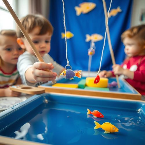 Dzień Ryby – zabawy zmysłowe - Scenariusz Zajęć