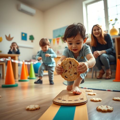 Dzień Ciasteczek — ruchowa przygoda - Scenariusz Zajęć