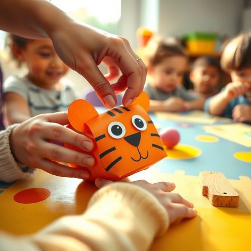 Dzień Tygrysa — budujemy tygryska - Scenariusz Zajęć