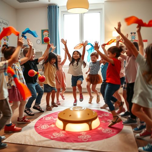 Dzień UFO — rytmiczna podróż kosmiczna - Scenariusz Zajęć