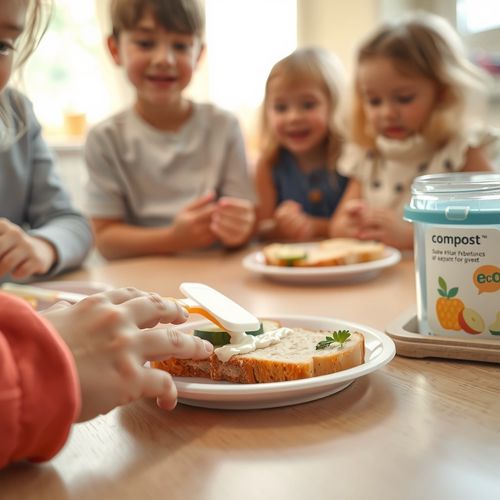 Małe eko‑kanapeczki — Dzień Ochrony Środowiska - Scenariusz Zajęć