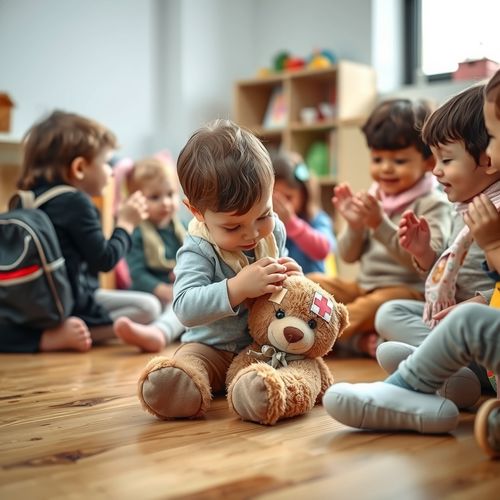 Mały Ratownik — rytmiczne spotkanie o pierwszej pomocy - Scenariusz Zajęć