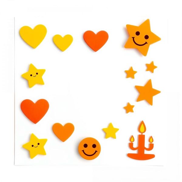 Naklejki - arkusz ozdobny