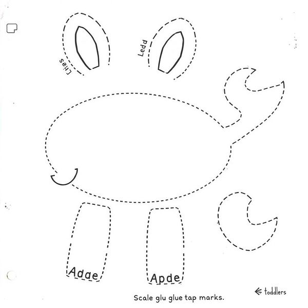 Szablon: elementy do wycięcia (owalna zebra) - Szablony - Dzień Zebry