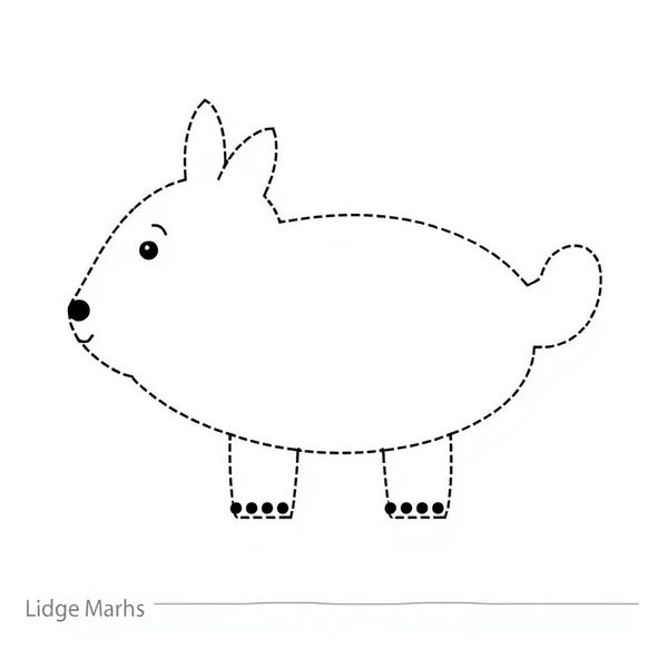 Szablon: elementy do wycięcia (owalna zebra) - Szablony - Dzień Zebry