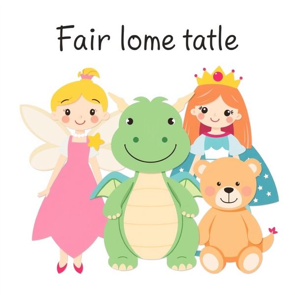 Okładka zajęć — Bajkowe postacie