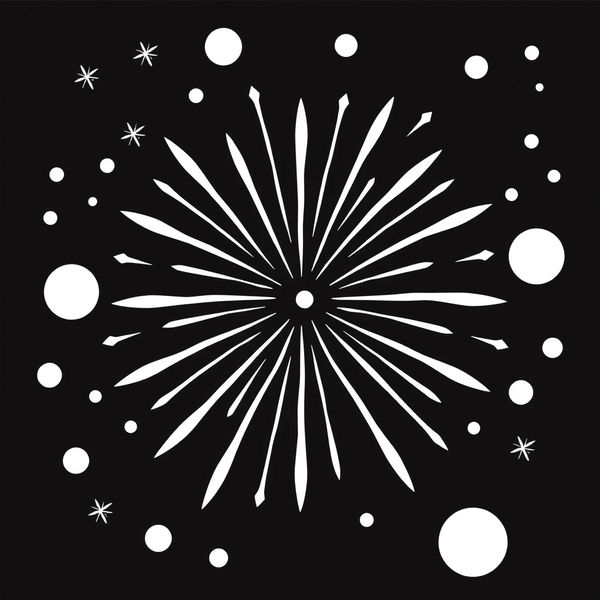 Kolorowanka: Fajerwerki dla maluchów