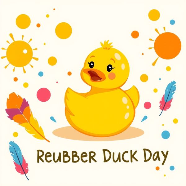 Plakat: Dzień Gumowej Kaczki - Materiały - Dzień Gumowej Kaczki