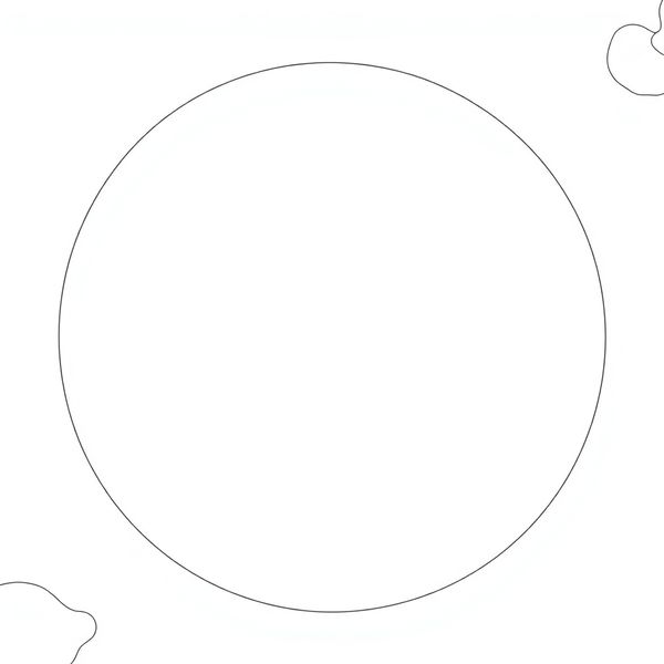 Szablon: duże koło — naleśnik - Szablony - Dzień Naleśnika