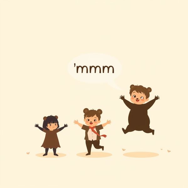 Ilustracja ruchowa — naśladujemy misie - Materiały - Dzień Niedźwiedzia