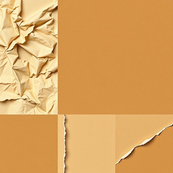 Wzory papierowego 'futra' - arkusz tekstur - Materiały - Dzień Niedźwiedzia