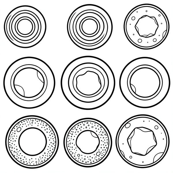 Szablony kraterów — gotowe do wydruku - Szablony - Dzień Plutona