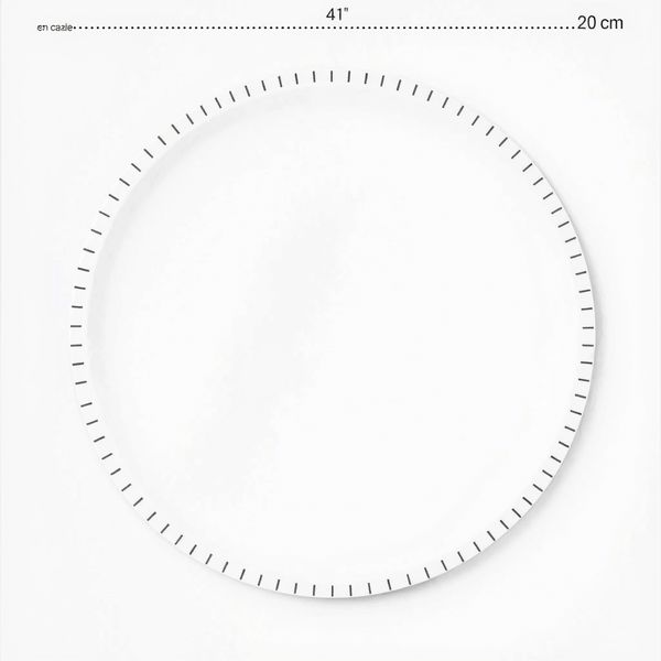 Szablon talerzyka / baza (duże koło)