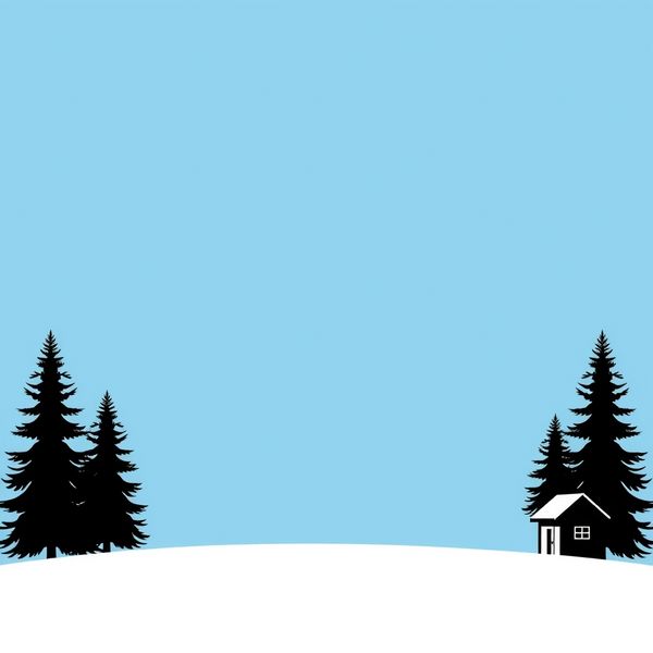 Szablon tła A4 z horyzontem