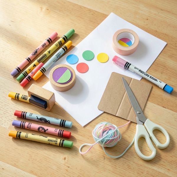 Martwa natura — Przybory do pisania (flatlay) - Materiały - Dzień Pisarza