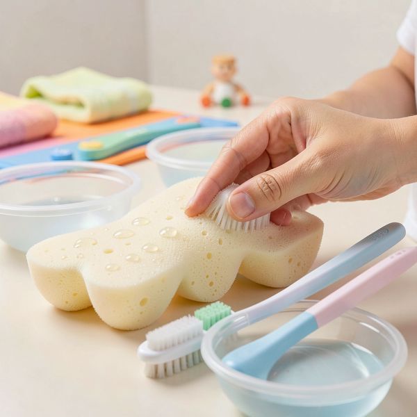 Stacja — Gąbkowe ząbki (sensoryczne mycie) - Materiały - Dzień Dentysty