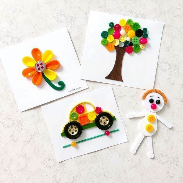 Przykładowe prace — inspiracje z guzików