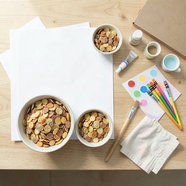 Przybory i stanowisko pracy - Materiały - Dzień Płatków Śniadaniowych