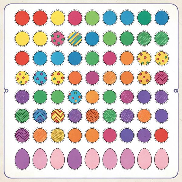 Szablony kolorowych płatków do wycięcia - Szablony - Dzień Płatków Śniadaniowych