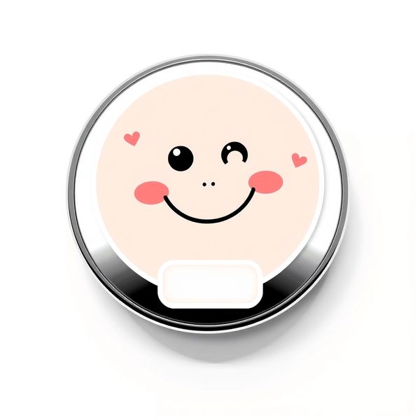 Naklejka/etykieta na lustereczko — Lustereczko