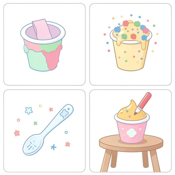 Karta krok‑po‑kroku — instrukcja wykonania kubeczka - Szablony - Światowy Dzień Budyniu