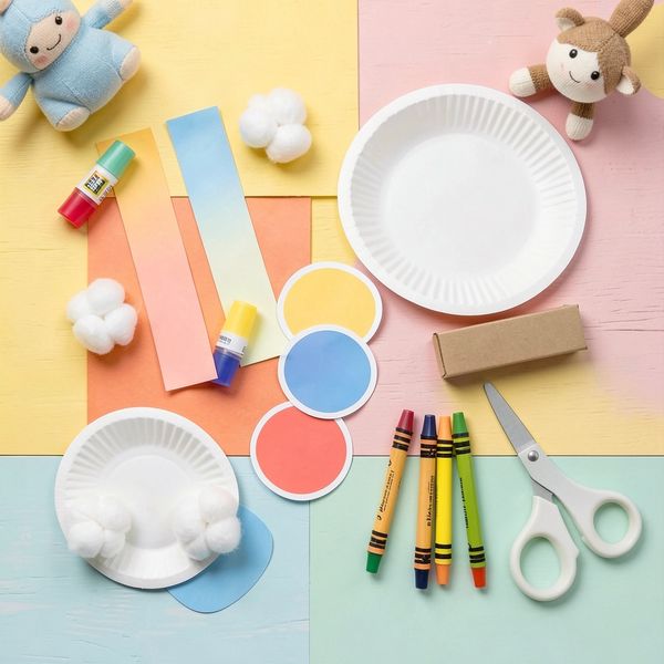 Fotografia płaska — materiały na stole (flatlay) - Materiały - Dzień Służby Zdrowia