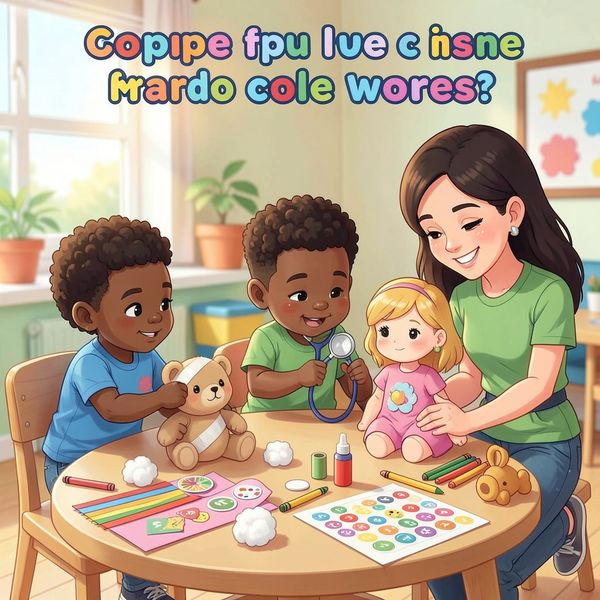 Plakat — Mały Doktor w akcji - Materiały - Dzień Służby Zdrowia