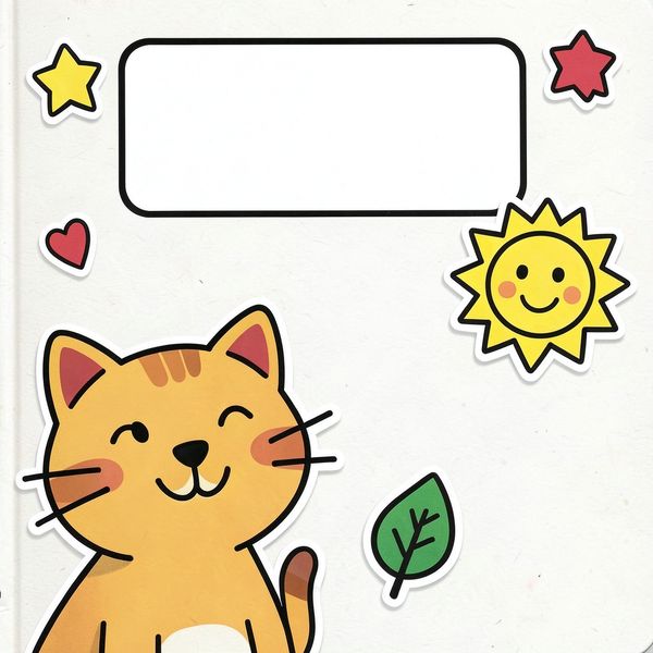 Okładka: Moja Pierwsza Książeczka - Szablony - Dzień Książki