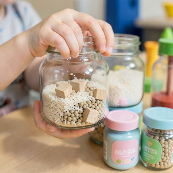 Stacja: Dźwiękowe słoiczki - Materiały - Dzień Szczęścia