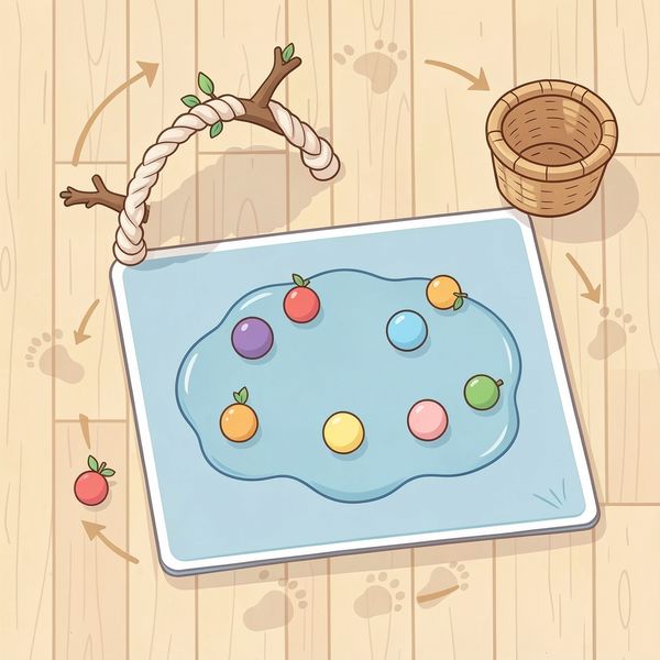 Mini tor przeszkód — elementy (plan) - Szablony - Pierwszy Dzień Wiosny