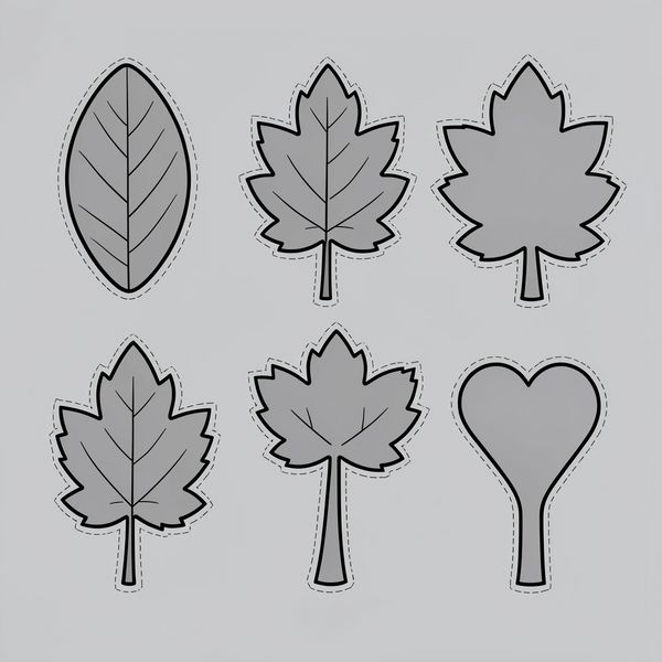 Szablony do wycinania i podrwania - Szablony - Dzień Lasu