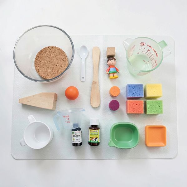 Materiały — Zestaw do zajęć (flat lay) - Materiały - Dzień Wody