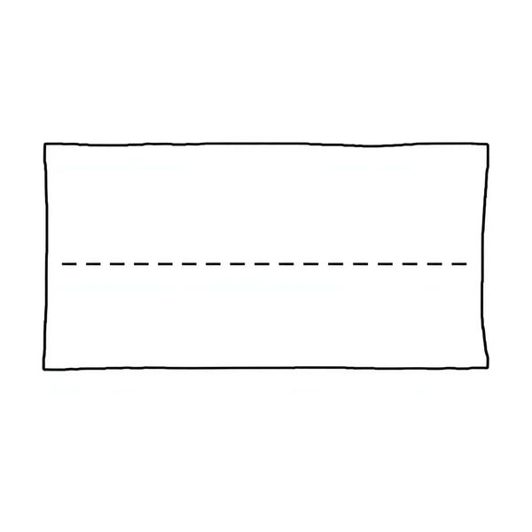 Kolorowanka: Prosta flaga (dla maluchów)