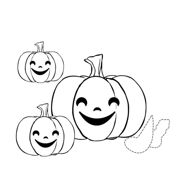 Szablony papierowych dyń